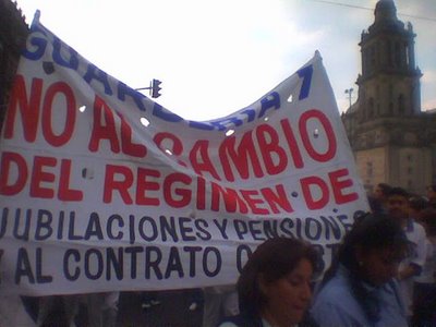 Trabajadores del IMSS defienden sus derechos laborales y sindicales