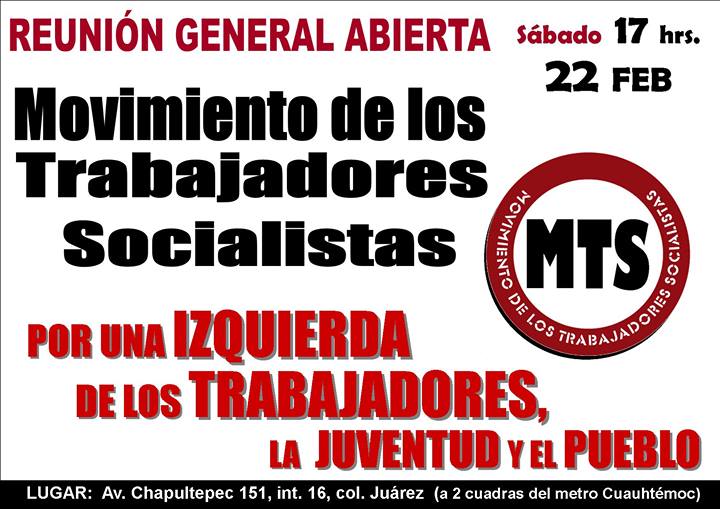 REUNION DEL MOVIMIENTO DE LOS TRABAJADORES SOCIALISTAS 