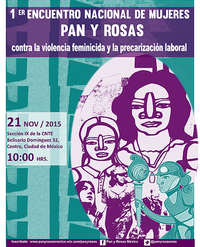 ¡Participa del Encuentro Nacional de Pan y Rosas!