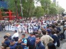Miles se movilizan en México a tres meses de la desaparición de los 43 de Ayotzinapa
