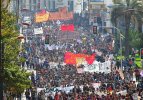 Crisis en las alturas y persistencia de la lucha de clases, Masiva movilización estudiantil en Chile
