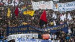Gran movilización obrero estudiantil en Chile