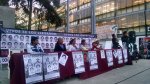 Los padres de los normalistas de Ayotzinapa en el IPN