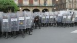 Reprime la policía del GDF la movilización del 10 de junio