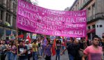 MTS en la marcha del día del orgullo LGBTTTIQ