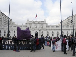 Movilizacion en Chile