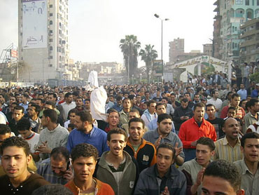 Levantamiento popular en Egipto