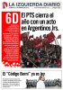 Argentina: 6D - seamos miles para seguir construyendo la izquierda de los trabajadores